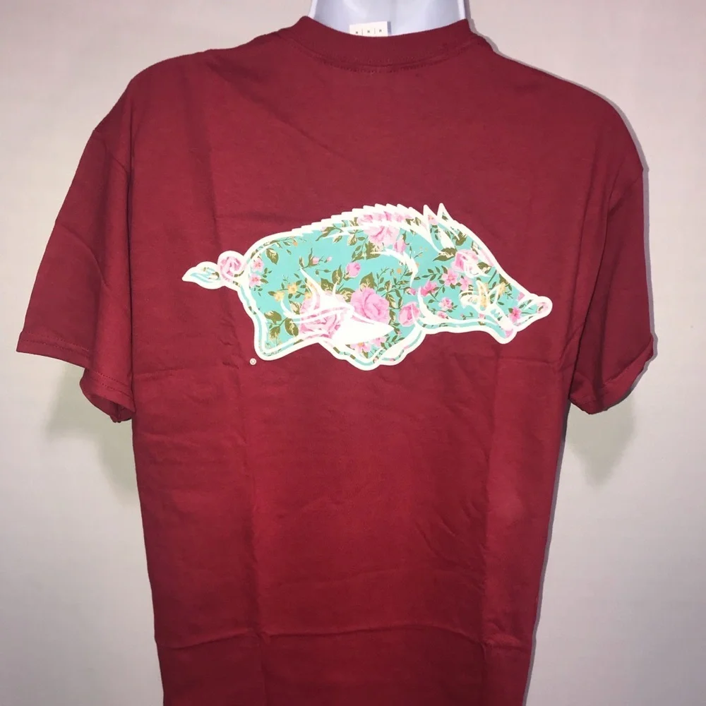 Arkansas Razorbacks T-Shirt Size Med - Picture 2 of 3